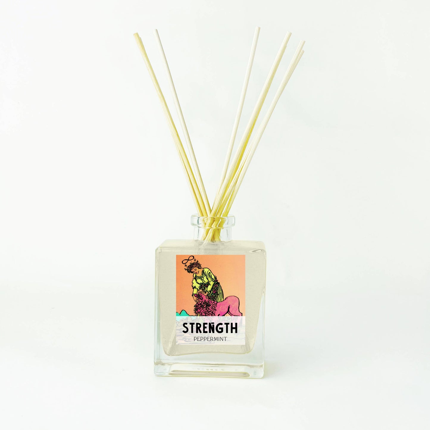 Strength Tarot Card Home Reed Diffuser