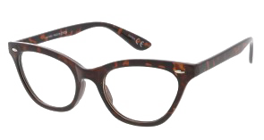 Side Hustle - Blue Light Blocker Glasses: Black Cat Eye