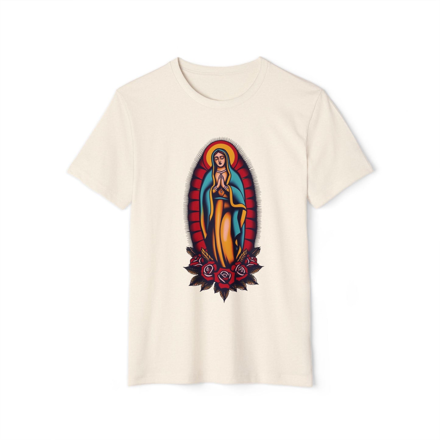 Mother Mary Divine Love Organic Unisex Tee