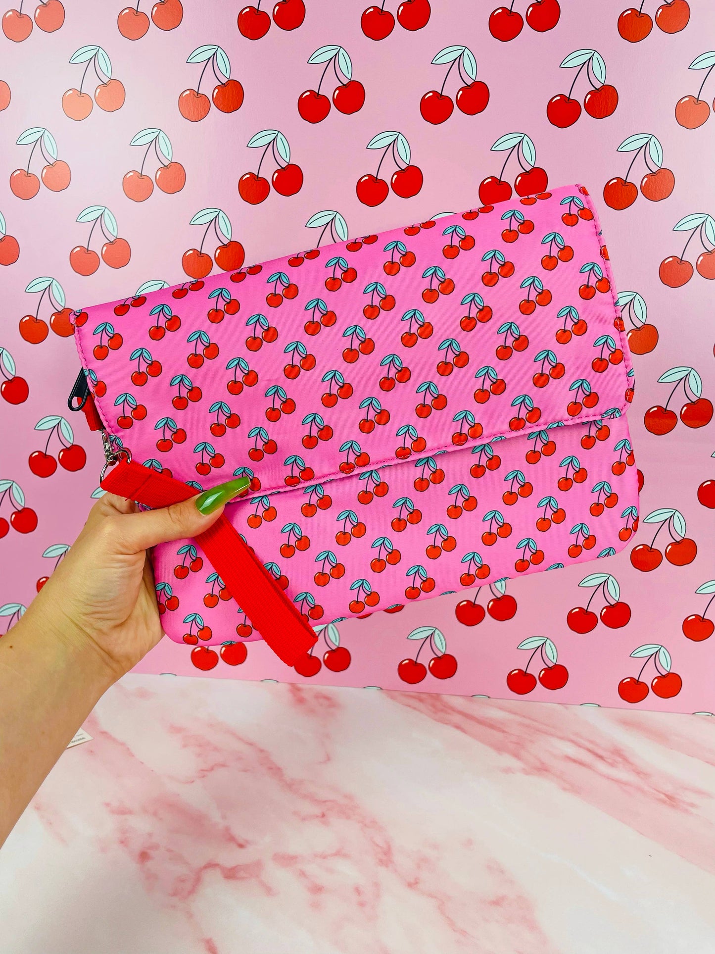 Cherry Print Smell-Proof Bag
