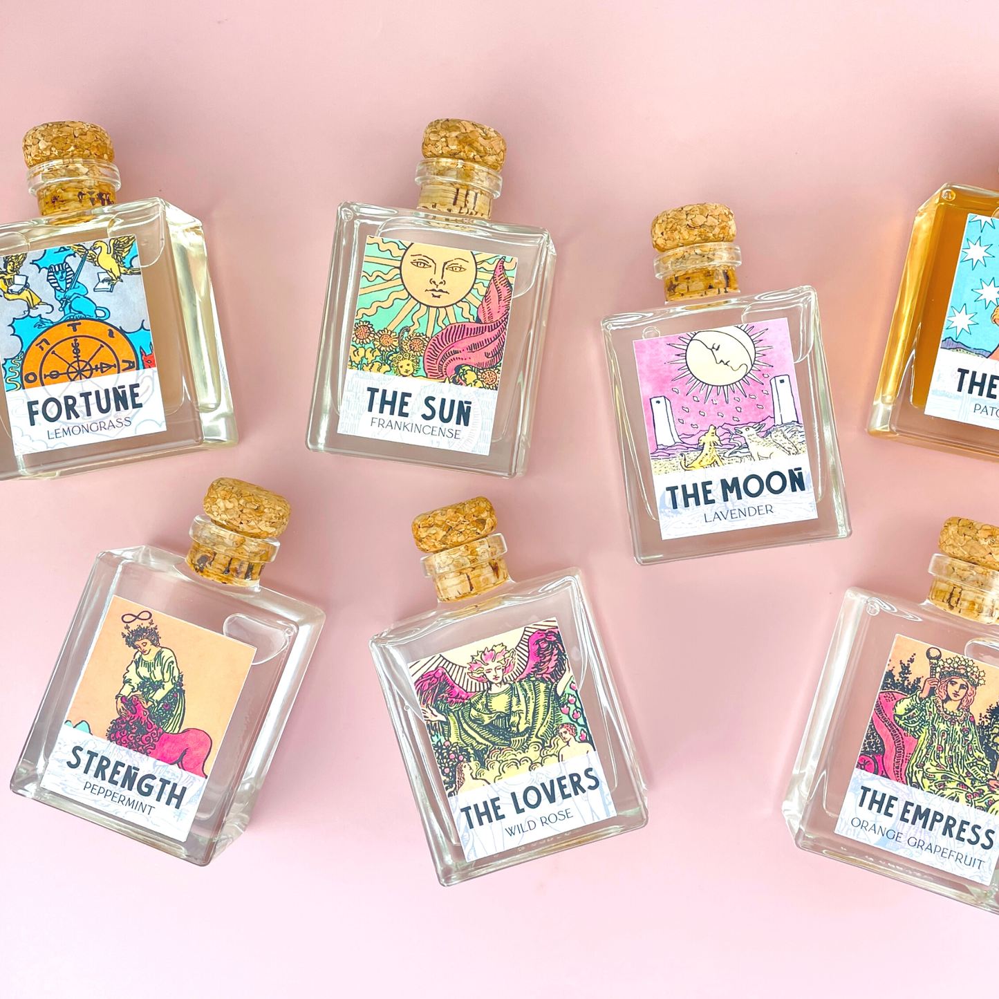 Strength Tarot Card Home Reed Diffuser