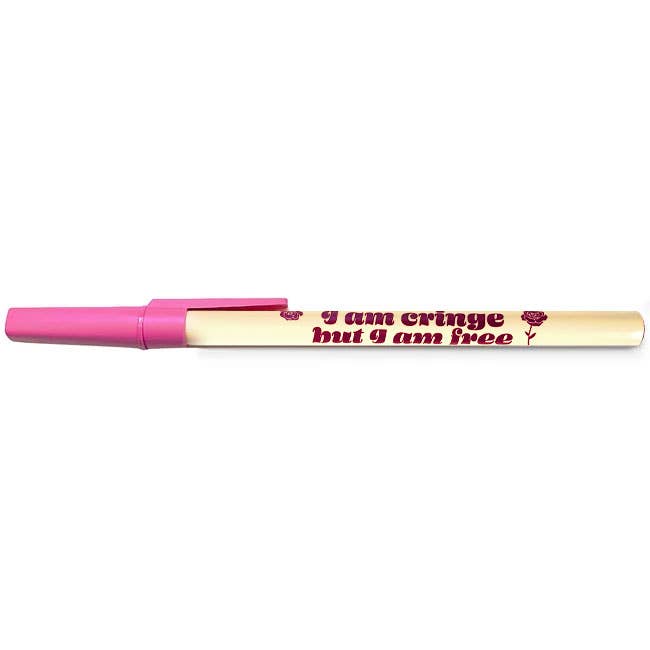 I Am Cringe, But I Am Free Ballpoint Pen