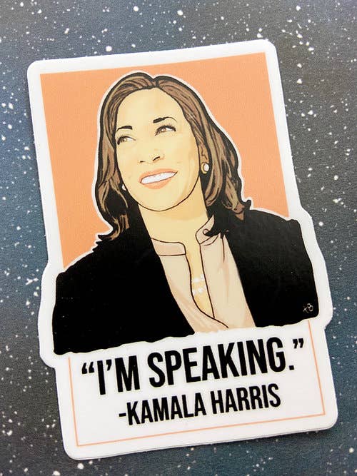 Vinyl Decal - Kamala Harris