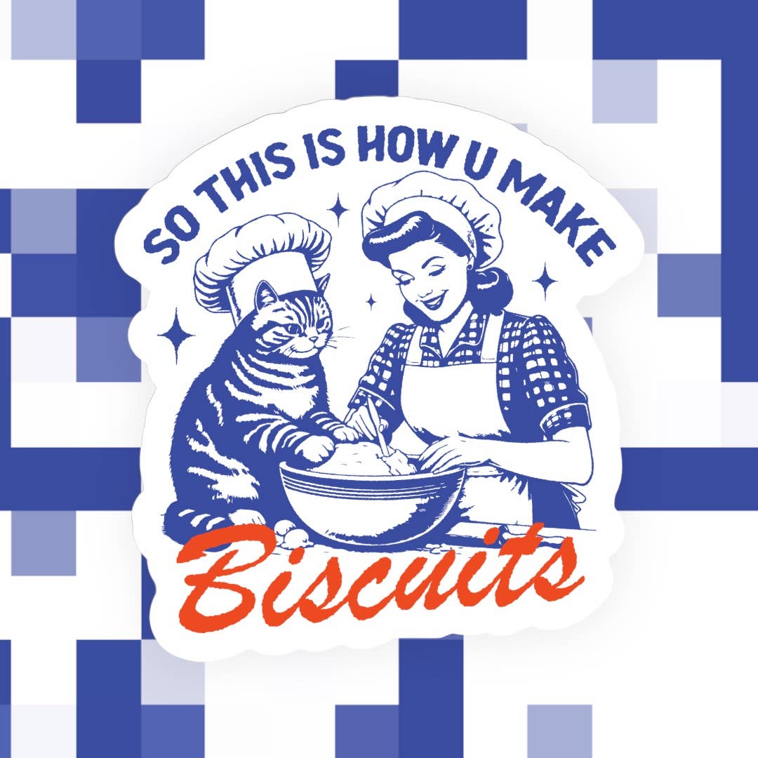 Cat Biscuits Sticker