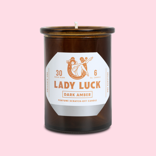 *Lady Luck* - Scratch-Off Fortune Candle
