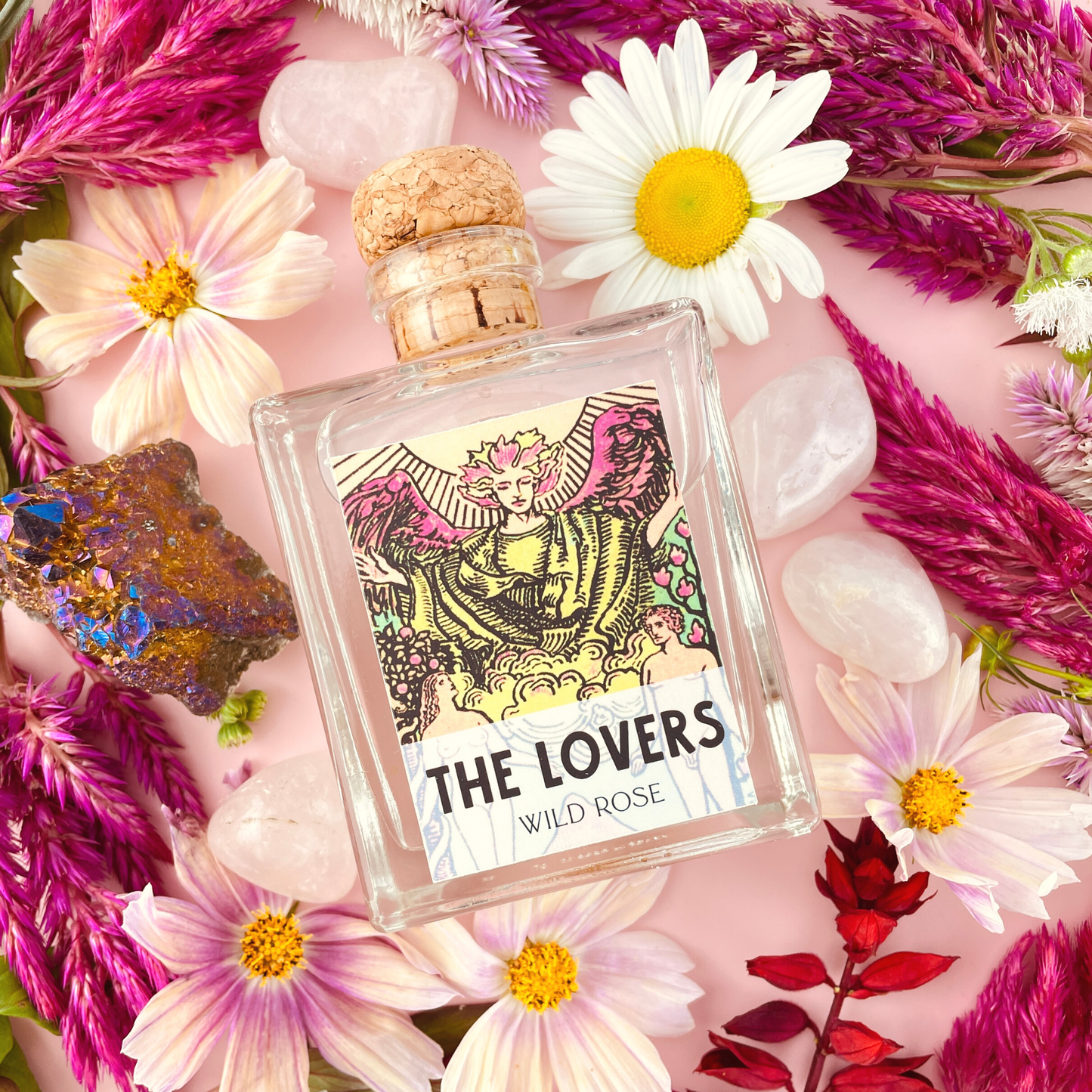 The Lovers Tarot Card Home Reed Diffuser